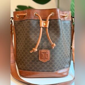 Celine ‘Macadam Bucket bag’